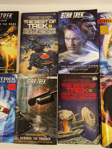Star Trek Paperback Novel LOT of 16 Deep Space Titan Crucible Best of Books - Picture 4 of 22