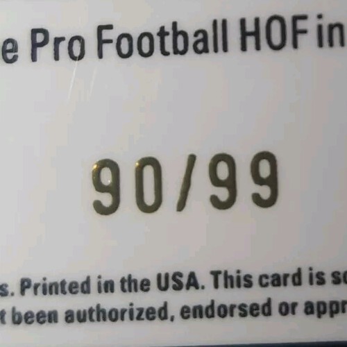 Dick Butkus - Leaf Press Pass Premium 2024 - Bears - /99 - !Big Scratch! - Bild 4 von 4