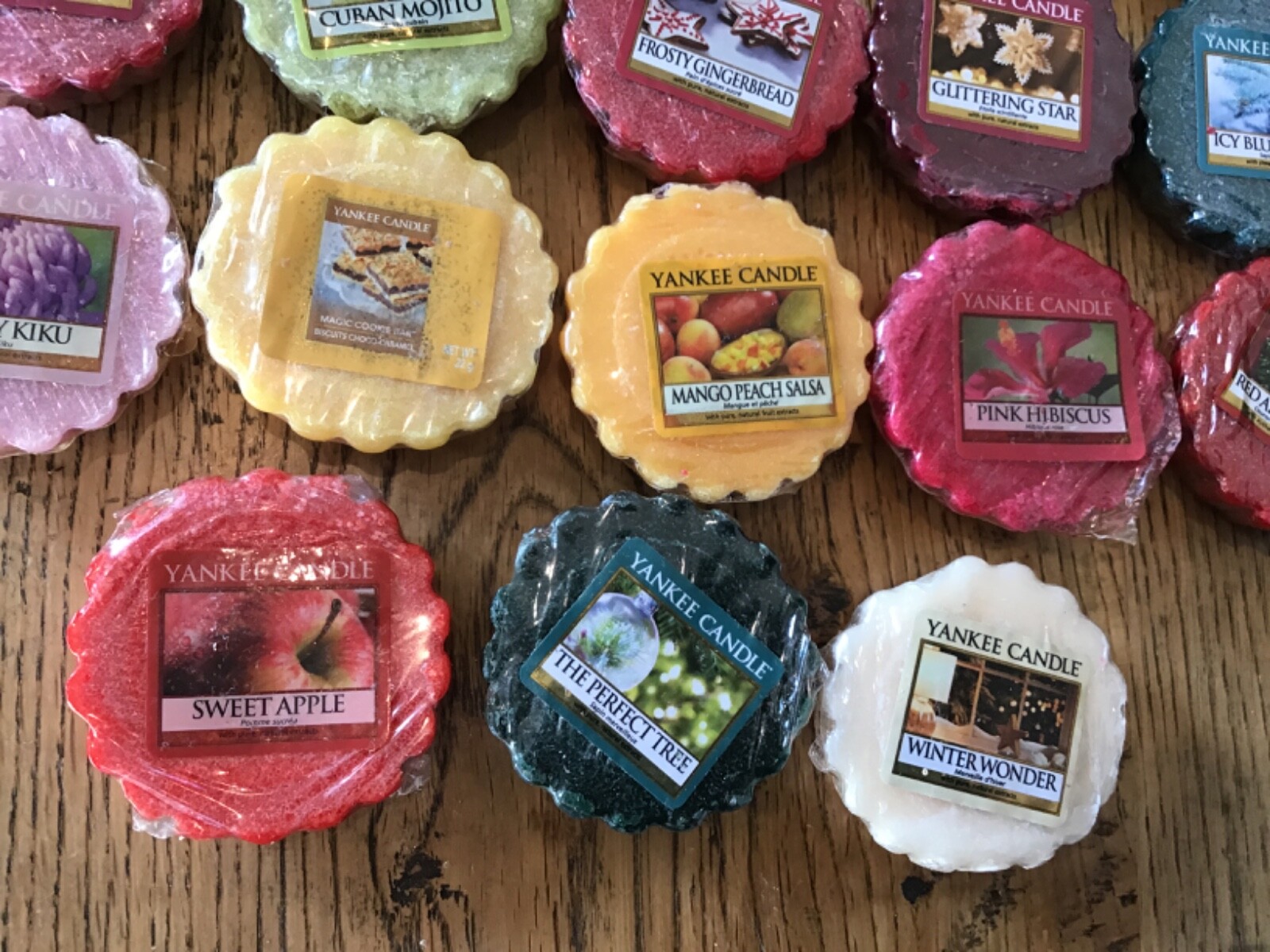 YANKEE CANDLE WAX TARTS Melts UK CHRISTMAS Spring SUMMER Retired Scents