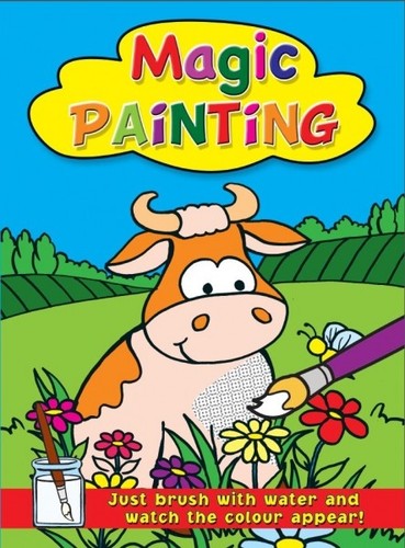 2 x Childrens Magic Painting Books A4 Paint with Water (Pack of 2 designs) - Picture 2 of 3