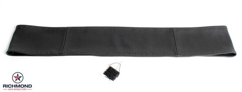 2008 2009 Hummer H2 SUV SUT -Genuine Leather Wrap Steering Wheel Cover, Black - Bild 2 von 12