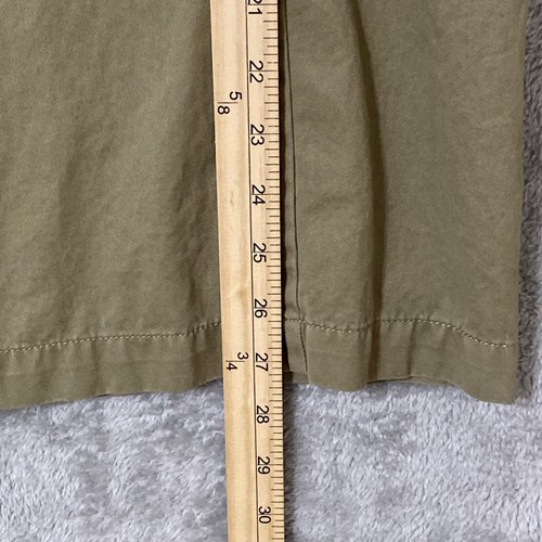 J. Jill Pants Womens 20T Tall Green Chino Pant Jeans Cotton Lightweight - Picture 5 of 9
