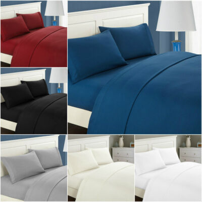 Comfortable 3PC Duvet Set US-King 100% EgyptianCotton 600TC  All-Color