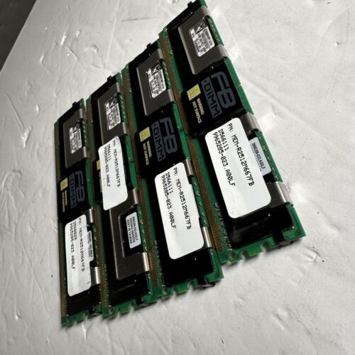 Kingston Memory RAM 1RX8 2GB 4x512MB DDR2 PC2-5300 FB-DIMM KVR667D2S8F5/512I - Picture 4 of 8
