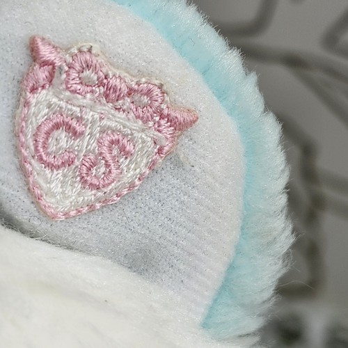 Vintage Hasbro Baby Cub Surprise MAMA ONLY Teal Bear Stuffie Rubber Face 1992 - Picture 7 of 13
