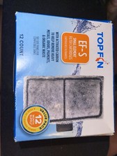 TOP FIN EF-S Aquarium Filters Cartridges Open Box 12 PACK