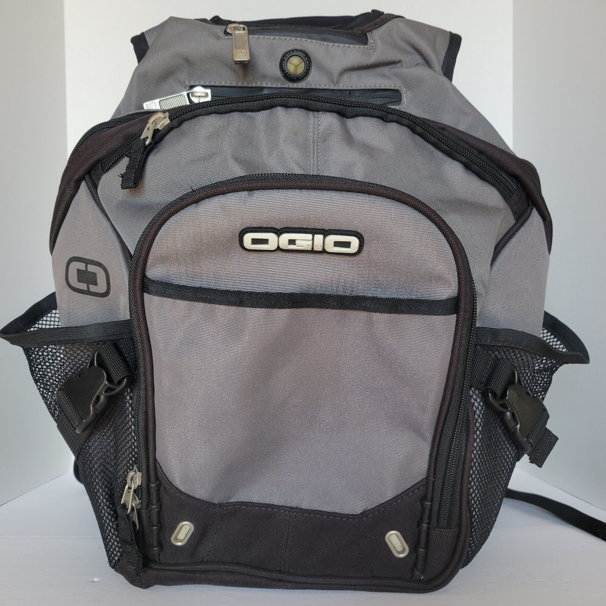OGIO Black and Gray Computer Backpackk Custom OGIO® Utilitarian Pack Laptop Bag (Q920722  main image 4