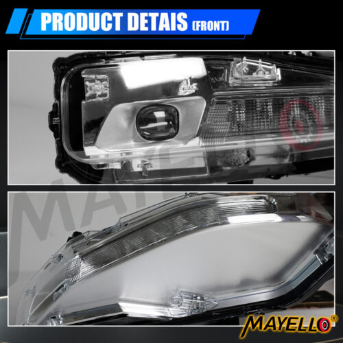 NEW Driver Left Side Turn Signal Lamp Fog Light LED For 2018-2023 Ford Mustang - Picture 6 of 9