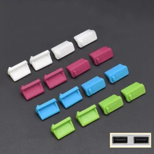 USB3.0 Female Dust Plug Anti-Dust Rust USB Ports Plug Cover Silicone Stopper