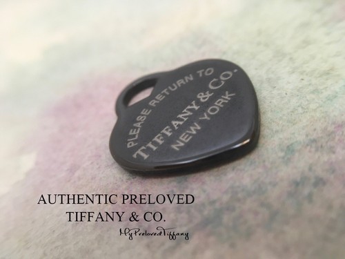 Ausgezeichnet Authentisch Tiffany & Co. Return To Titan Medium Herz Anhänger Charm - Bild 5 von 6