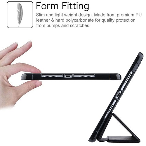 Magnetic Smart Leather Stand Case For iPad 5 6 7 8 9th Generation Air 11"M2 2024 - Picture 23 of 77
