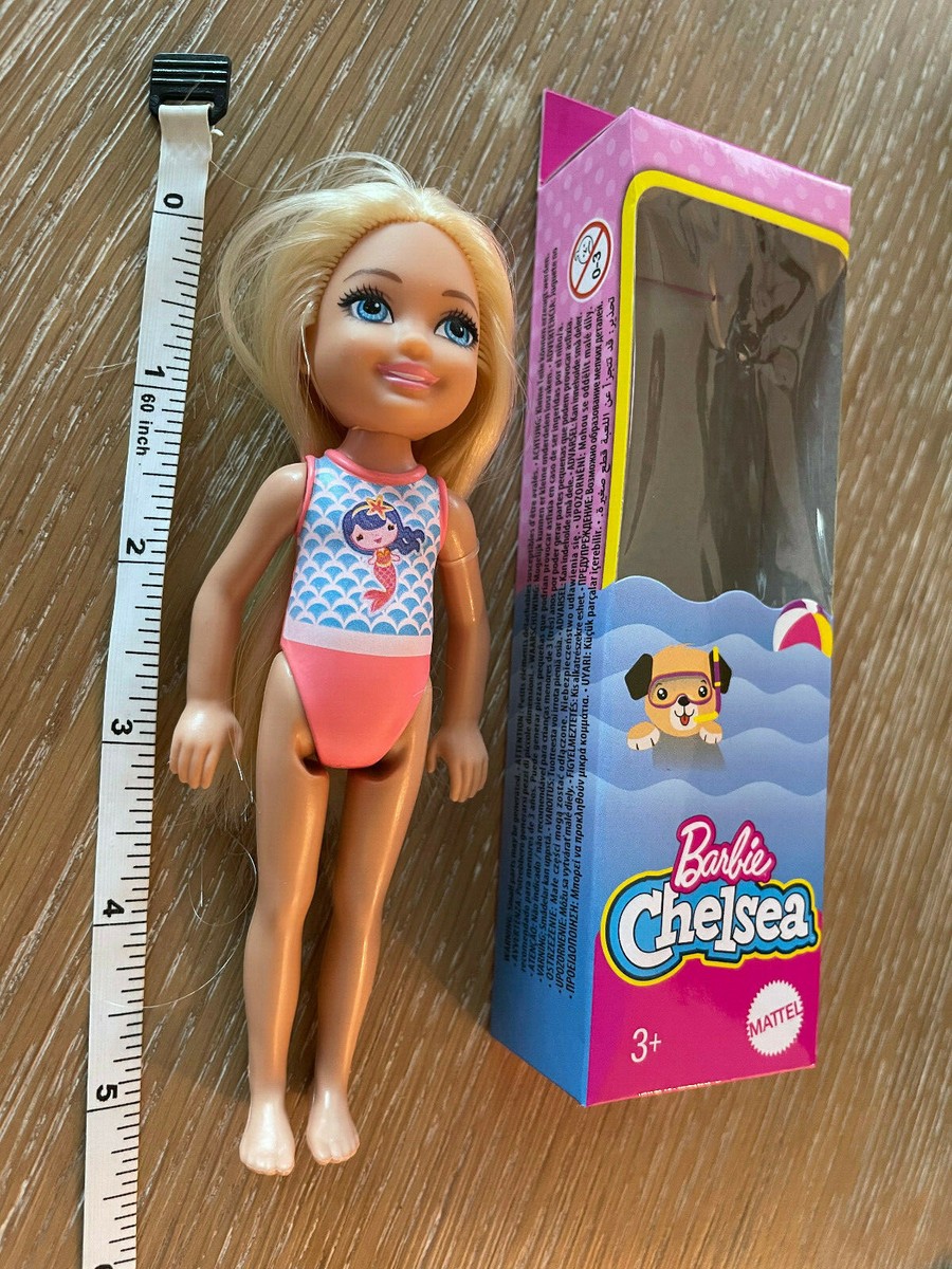Barbie Club Chelsea Blonde Beach Inch Doll Mattel NEW IN STOCK