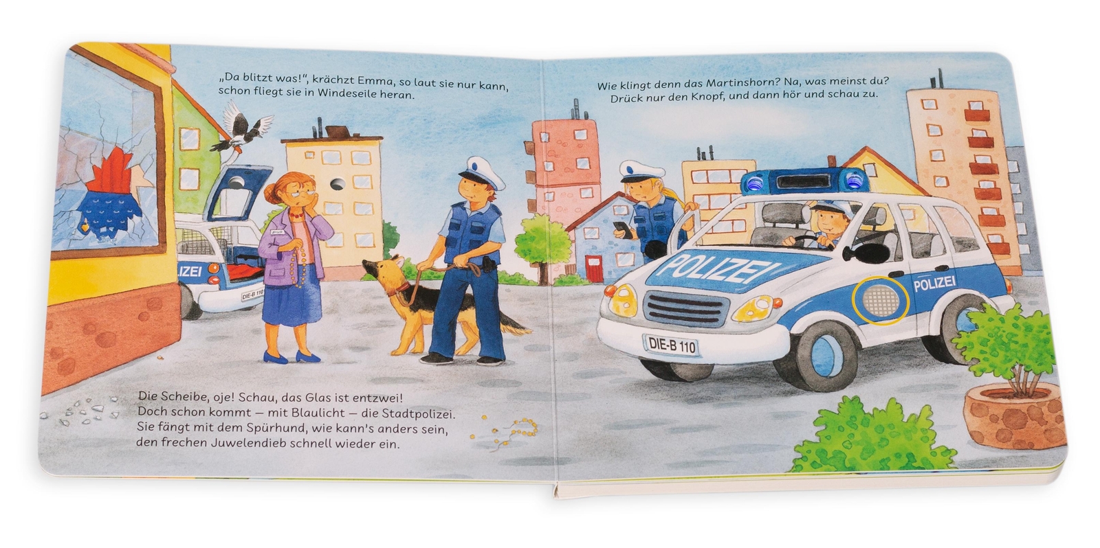 Thumbnail - Unterwegs Mit Feuerwehr, Polizei Und Co. Mit Blink-blaulicht Und