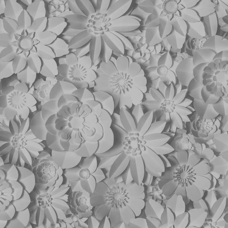 B&Q - Fine Decor Dimensions 3D Effect Exotic Flower Grey Washable Wallpaper Fd42691 - Image 3
