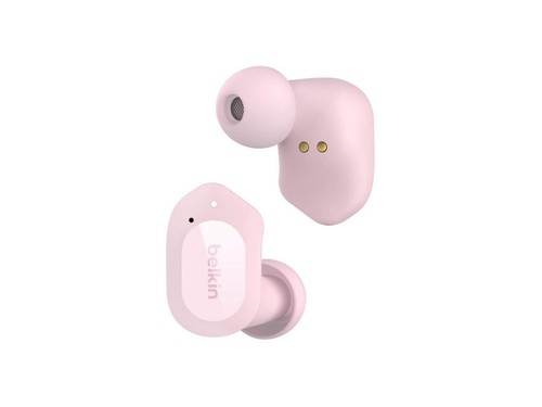 Belkin SoundForm Play True Wireless Earbuds - Pink - Picture 3 of 5