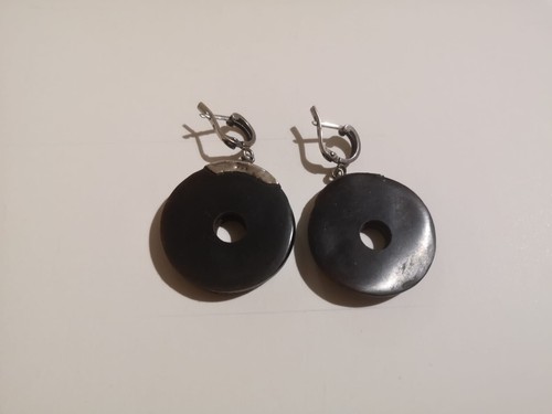 Vintage Ohrringe mit Perlmutt USSR - Bild 3 von 8