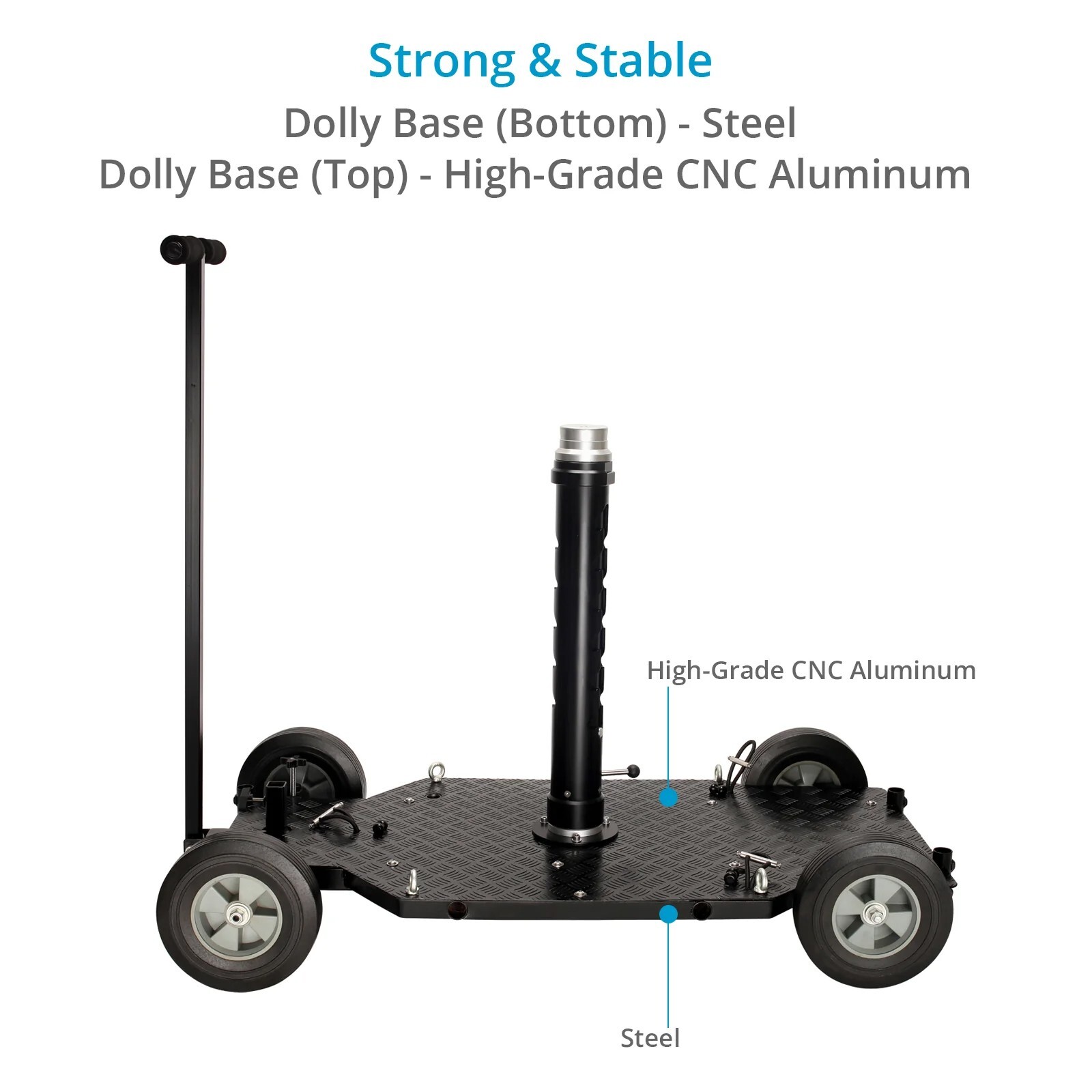 Proaim Quad Plus Film Camera Doorway Dolly for Pro Filmmakers & Videomakers