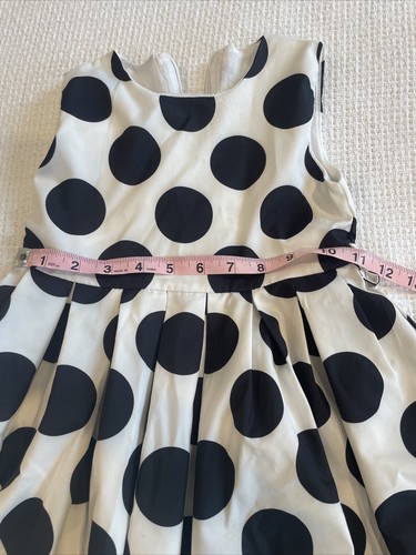 PatPat Kleinkind Mädchen formelles Partykleid gepunktet Größe 3 - Bild 8 von 9