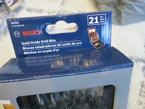 Bosch Golden Oxide Drill bits (lot#16167) - Picture 2 of 3