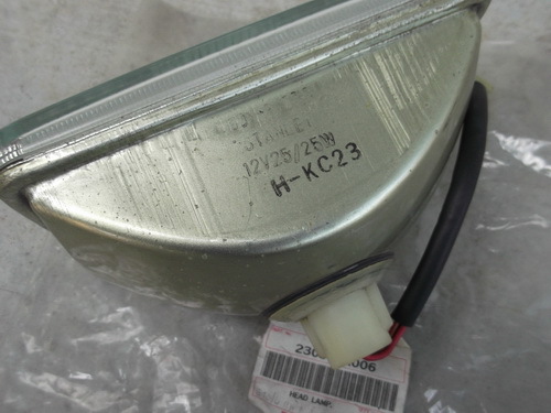 AR125 AR125R GTO-4 KH125-M4 Head Lamp Head Light Assy Kawasaki 23007-A006 NOS JP - Picture 4 of 10