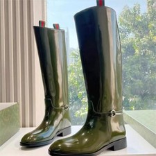 2025 Autumn/Winter New Knee High Boots Handmade Fashion Women's Riding Boots New