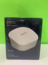 EERO Single Unit 1500 Sq Ft Wi-Fi Router System J010111 - READ) Brand New Sealed