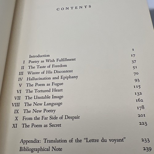 Rimbaud's Poetic Practice (Frohock, W. M. - 1963) GUC! See Description B3488 - Picture 8 of 9