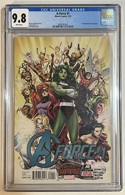 Marvel Comics A-Force #1 CGC 9.8 1st Appearance Singularity