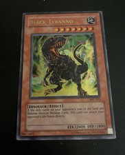 Yugioh- "Black Tyranno" (IOC-075) Unlimited- Ultra Rare (NM-M)