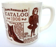 SEARS ROEBUCK & CO CATALOG 1906 COFFEE MUG TEA CUP VINTAGE SOUVENIR HOUZEART