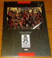 2022  Marvel Pop Art Portfolio by Mark Brooks Brand New  SEALED  W/12 Art Prints