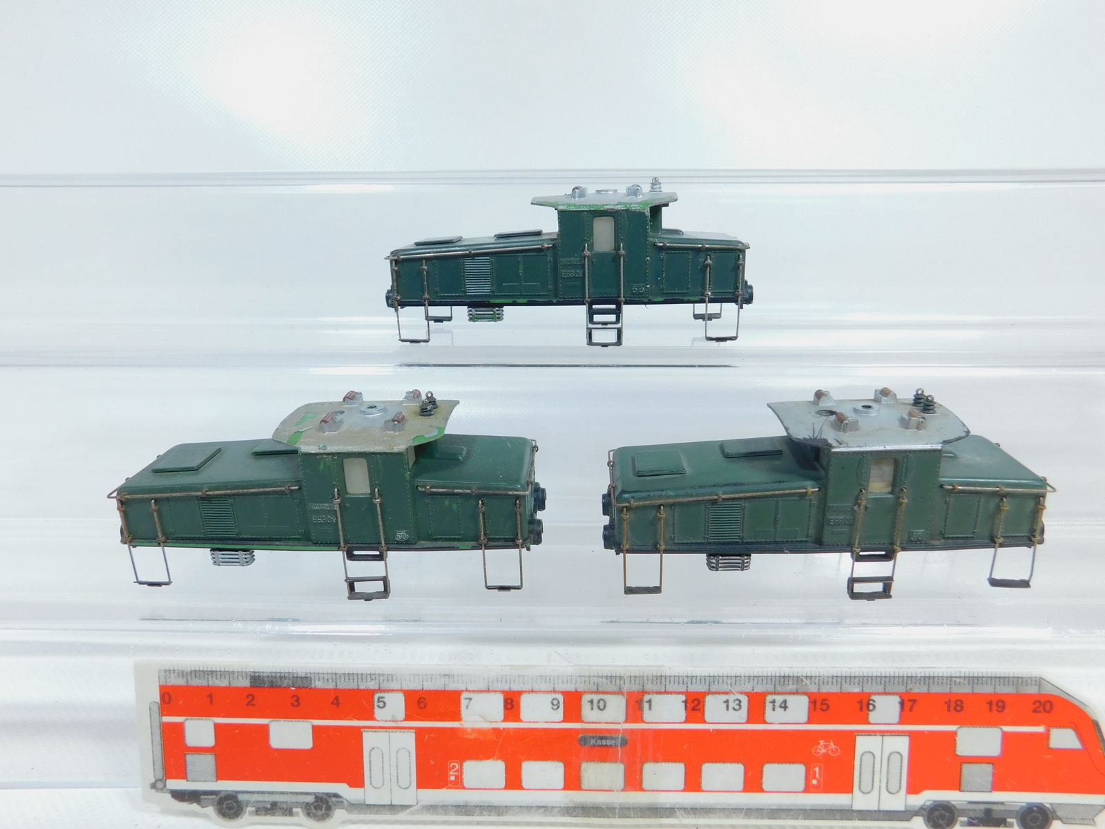 Bz379-0, 5 x Märklin h0 Case and 63 02 for EC 800 (3001), Locomotive Bz379-0, 5 x Märklin h0 Case and 63 02 for EC 800 (3001), Locomotive