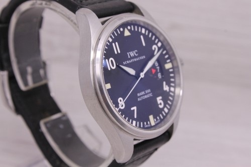 IWC Mark XVII IW326501 Men 41mm Steel Automatic Watch Original Box Strap Service - Picture 10 of 11