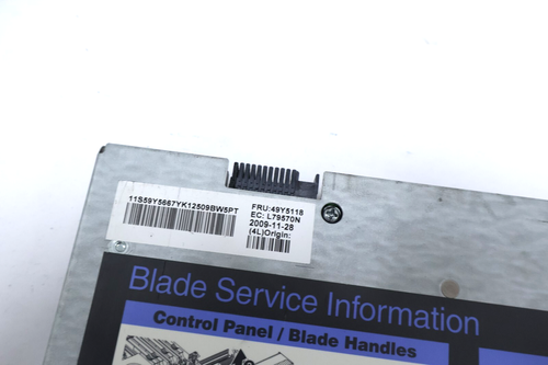 IBM 49Y5118 Blade Server with 2x IBM Xeon E5540@2.53GHz 40GB RAM NO HDD - Picture 3 of 8