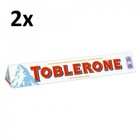 2 x Toblerone Swiss White Chocolate,  Сhocolate Bar Candies - 100 g (3.53oz)