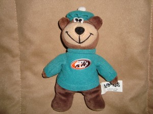 a&w stuffed bear