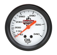 QuickCar Racing Products 611-6009 2-5/8 Diameter Oil Temperature Gauge