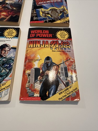 WORLDS OF POWER Book Lot 1-3 & 7 F.X. Blaster Master Ninja Metal Infiltrator - Picture 5 of 12