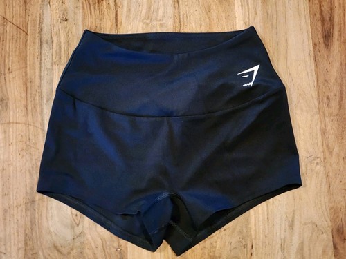 GYMSHARK Training Quad Shorty Shorts WOMENS Size XS  Extra Small Black 2” Inseam - Picture 7 of 20