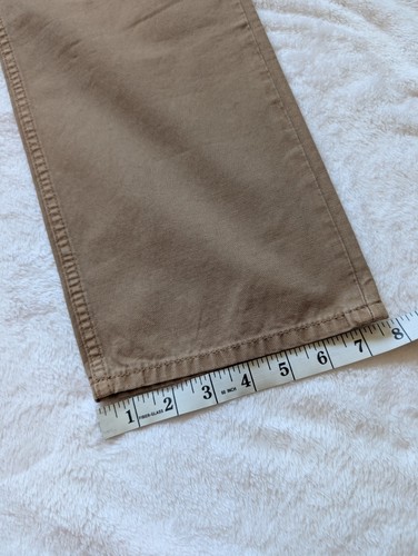 New! Ralph Lauren Purple Label Slim Fit Wheat Brown Denim 36x32 - Picture 11 of 12