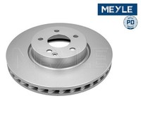 2 St. Bremsscheibe Meyle 0835210039/PD Vorderachse