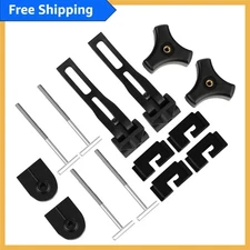 High-Quality Tonneau Cover Replacement Kit with Clamps for Secure Truck Bed