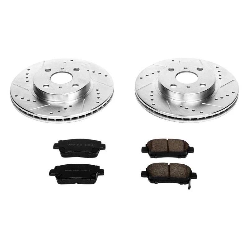 PowerStop K821 Brake Kit For Toyota Echo 2001-2005 Front Foto 2 de 4
