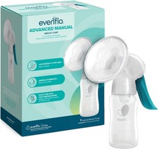 Evenflo Feeding Advanced Manual Breast Pump - BPA Free - Sealed New