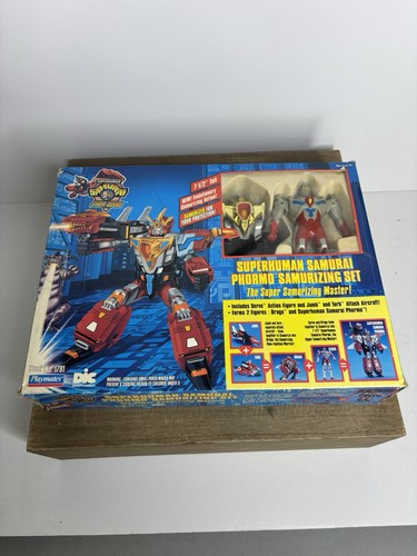 Playmates Superhuman Samurai Syber-Squad Phormo Samurizing Set NEAR-COMPLETE - Picture 7 of 7