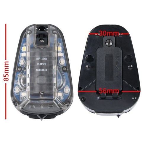 WADSN Tactical IFF LED + IR Helm Strobe Light IP67 Wasserdicht Manta - Bild 2 von 21