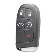 Key Fob Cover Case Replacement 5 Buttons Key Fob Remote Control Shell Case -