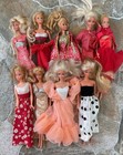 Vintage Lot of 9 Dressed Mattel ‘70s-‘90s Barbies & Friends, Peaches n’ Cream — photo 1