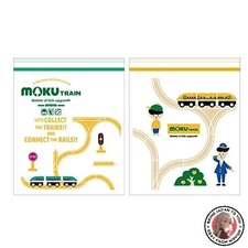 NEW Popondetta Railway Goods moku TRAIN Zipper Bag Hayabusa Doctor Yellow