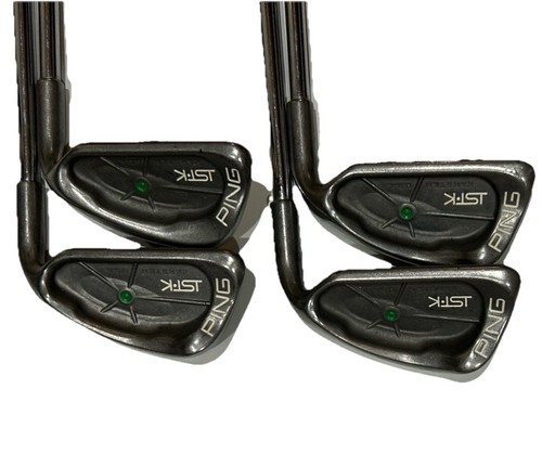 Vintage Ping ISI-K Green Dot Partial Iron Set 6,8,9, &PW w/JZ Stiff Steel Shafts - Picture 1 of 11